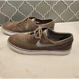 Nike 2012 Stefan Janoski SB 333824 Brown Gray Skateboard Size 11.5 Men’s